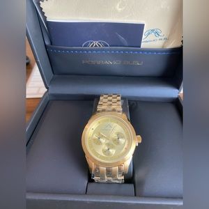 Porsamo Bleu Diana Luxury Diamond Women's Stainless Steel Watch